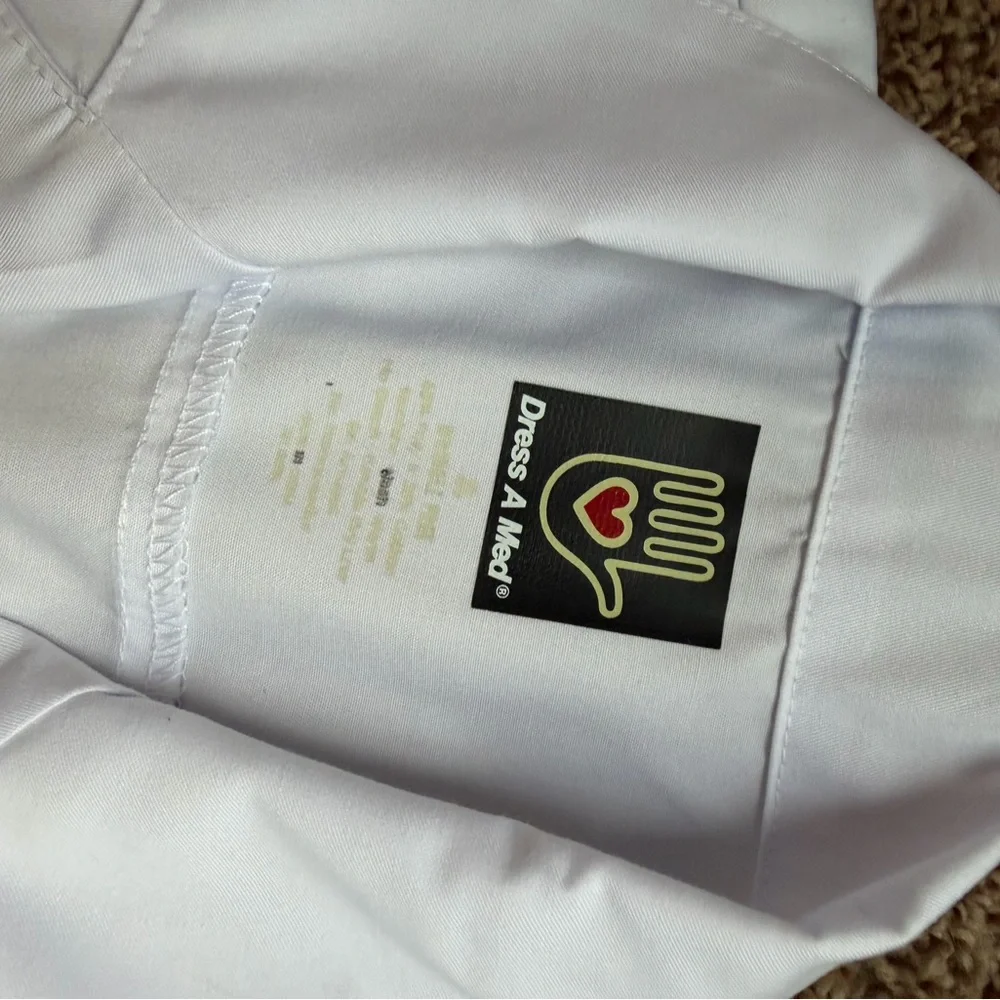 Nursing school white graduation dress. - Picture 2 of 2